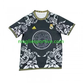 Completo Calcio Real Madrid Versace Edition Divisa Prima Nero 2024-2025